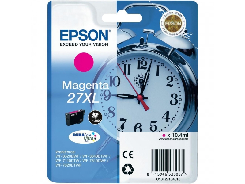 Tusz Epson  T2713 XL  Magenta  1100 str.