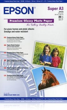 Papier Epson A3+ 255g Premium Glossy Photo  20 szt.