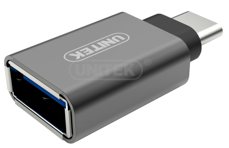 Adapter USB Type-C męski na USB 3.0 żeński OTG  Unitek