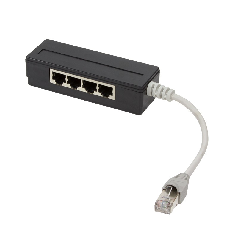Splitter ekranowany 5 x RJ45  0.15 m  LogiLink