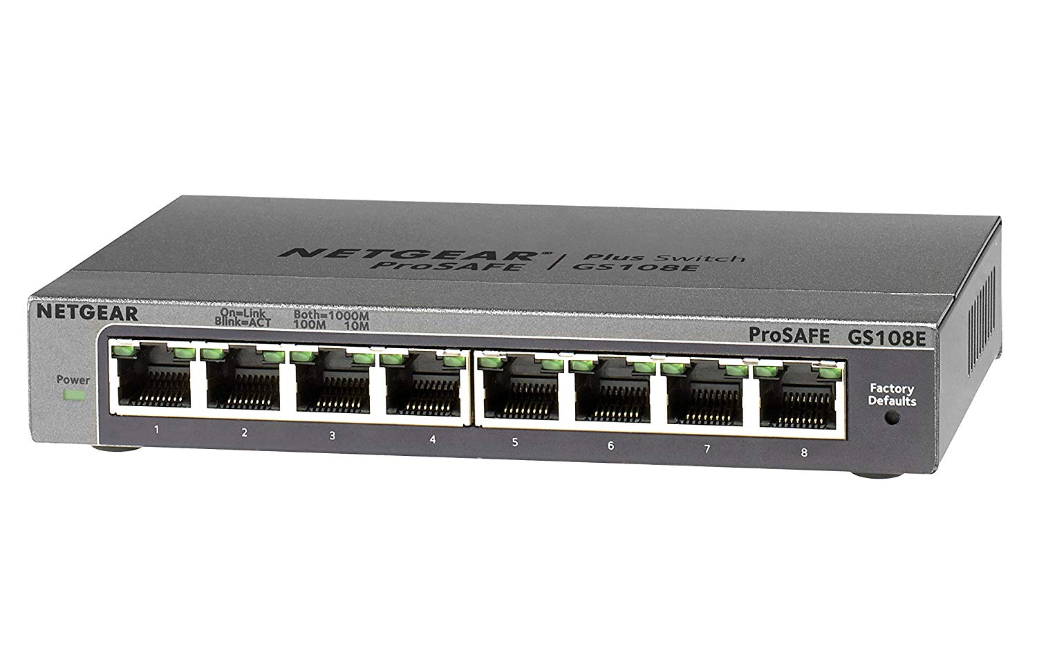Switch Netgear GS108E  8-Port Gigabit