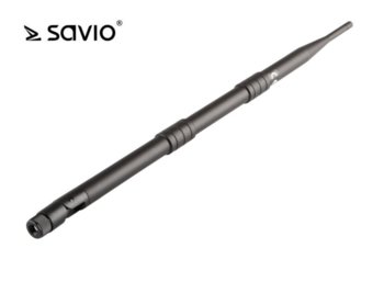 Antena dookólna WiFi wewnętrzna ze złączem RP-SMA  12 dBi  Savio