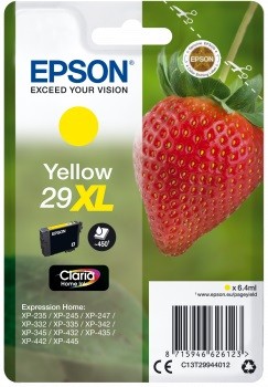 Tusz Epson  29XL  Yellow  Expression Home  450 str.