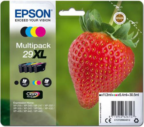 Tusze Epson   29XL  T2996  Multipack C/M/Y/K