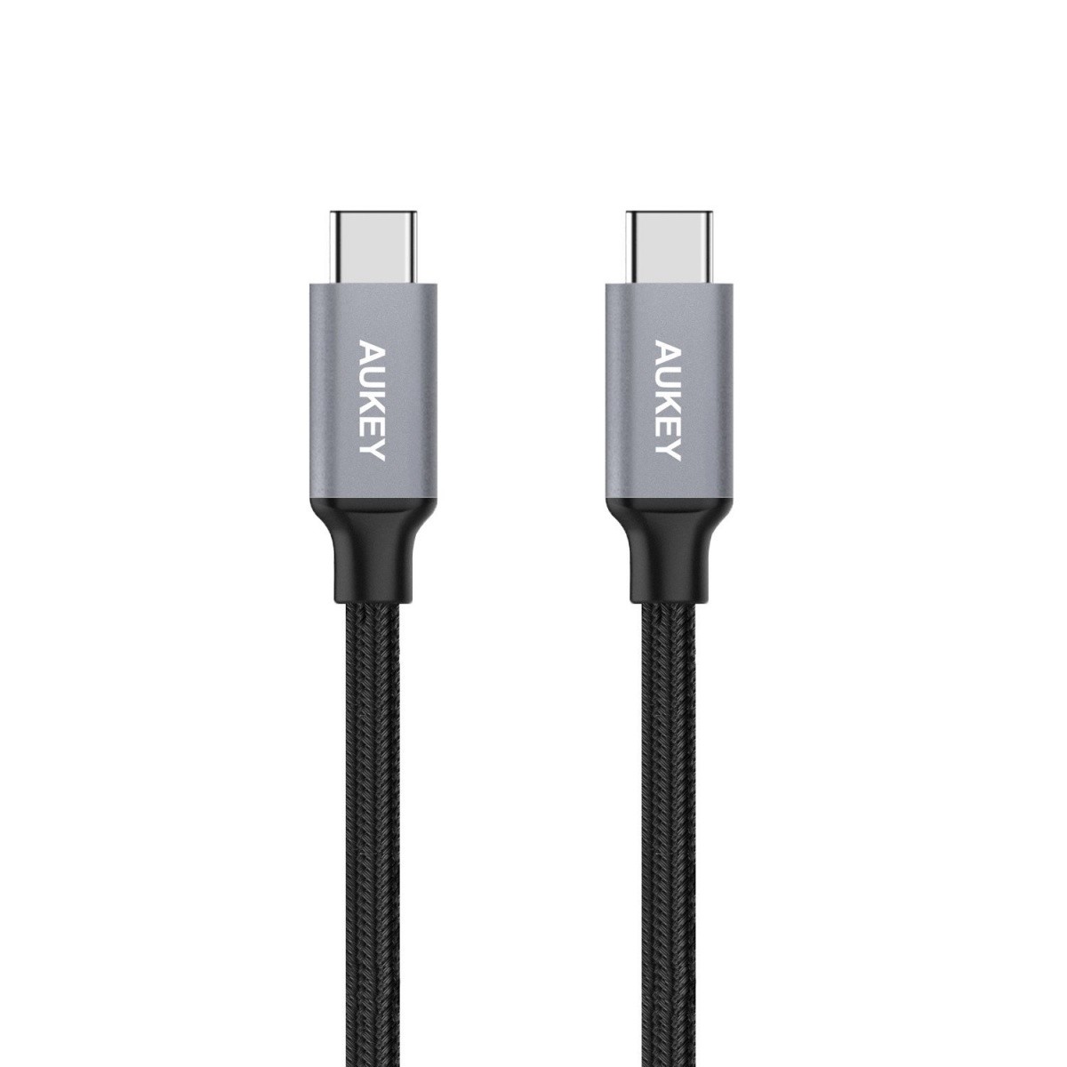 Kabel USB Type-C  1.0 m  Aukey 60W  Nylon