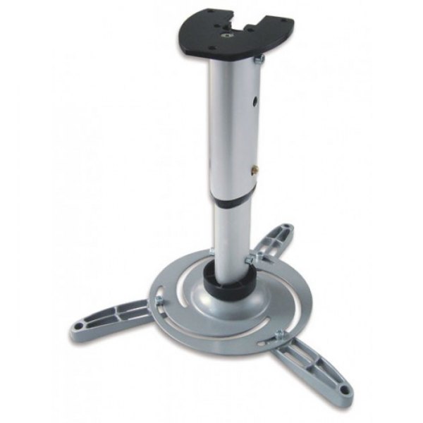 Uchwyt do mocowania projektora sufitowy z regulowanym ramieniem 300-370 mm - 15kg  Techly