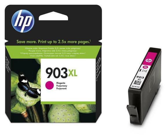 Tusz HP 903XL  T6M07AE  Magenta  825 str.