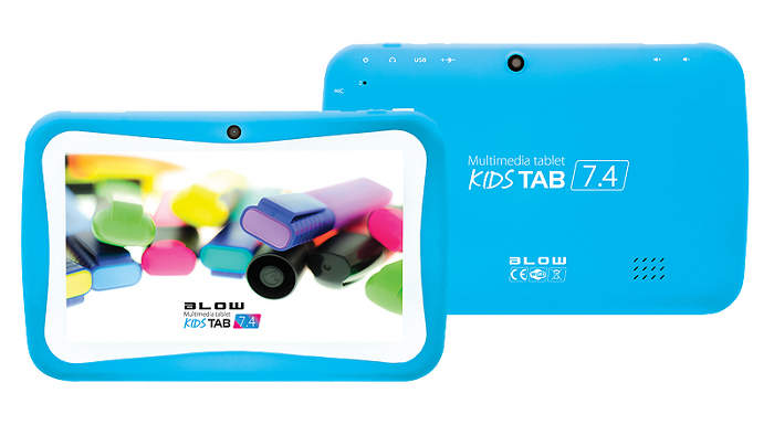 Tablet BLOW KidsTab 7.4  Niebieski + Etui