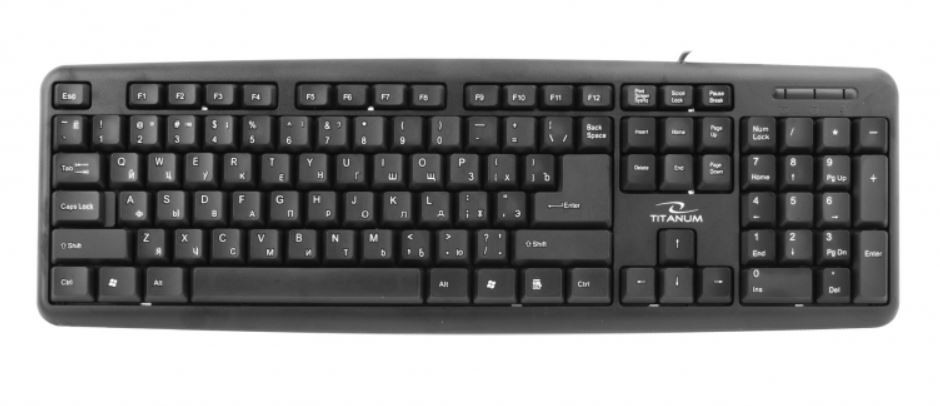 Klawiatura Esperanza Titanum USB  Cyrylica