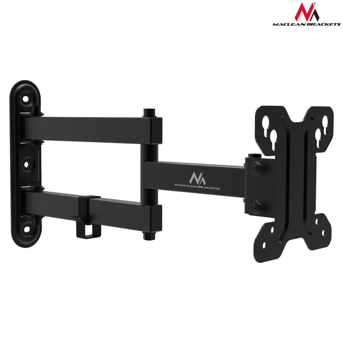 Uchwyt do mocowania LCD 13" - 23" - 30 Kg  Ścienny  uchylny/obrotowy  Maclean