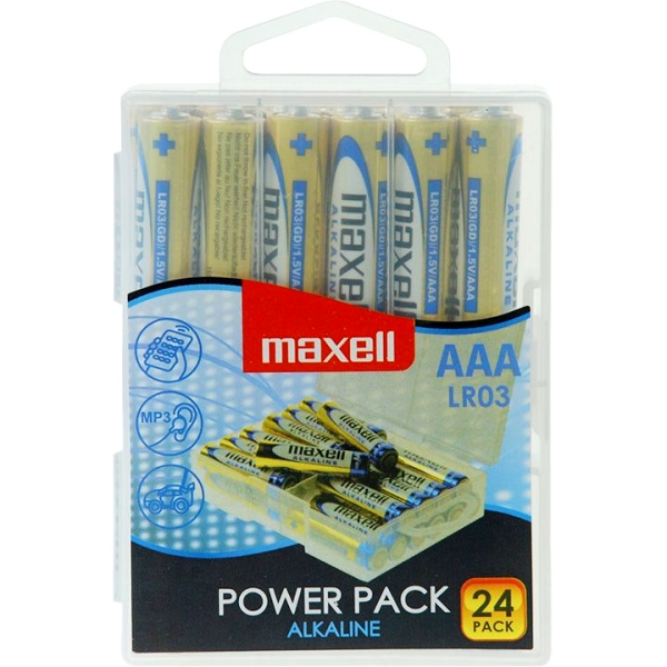 Bateria Alkaliczna AA 24 szt.  Maxell