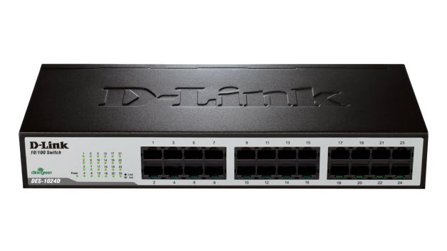 Switch D-Link DES-1024D  24x10/100 MB/s