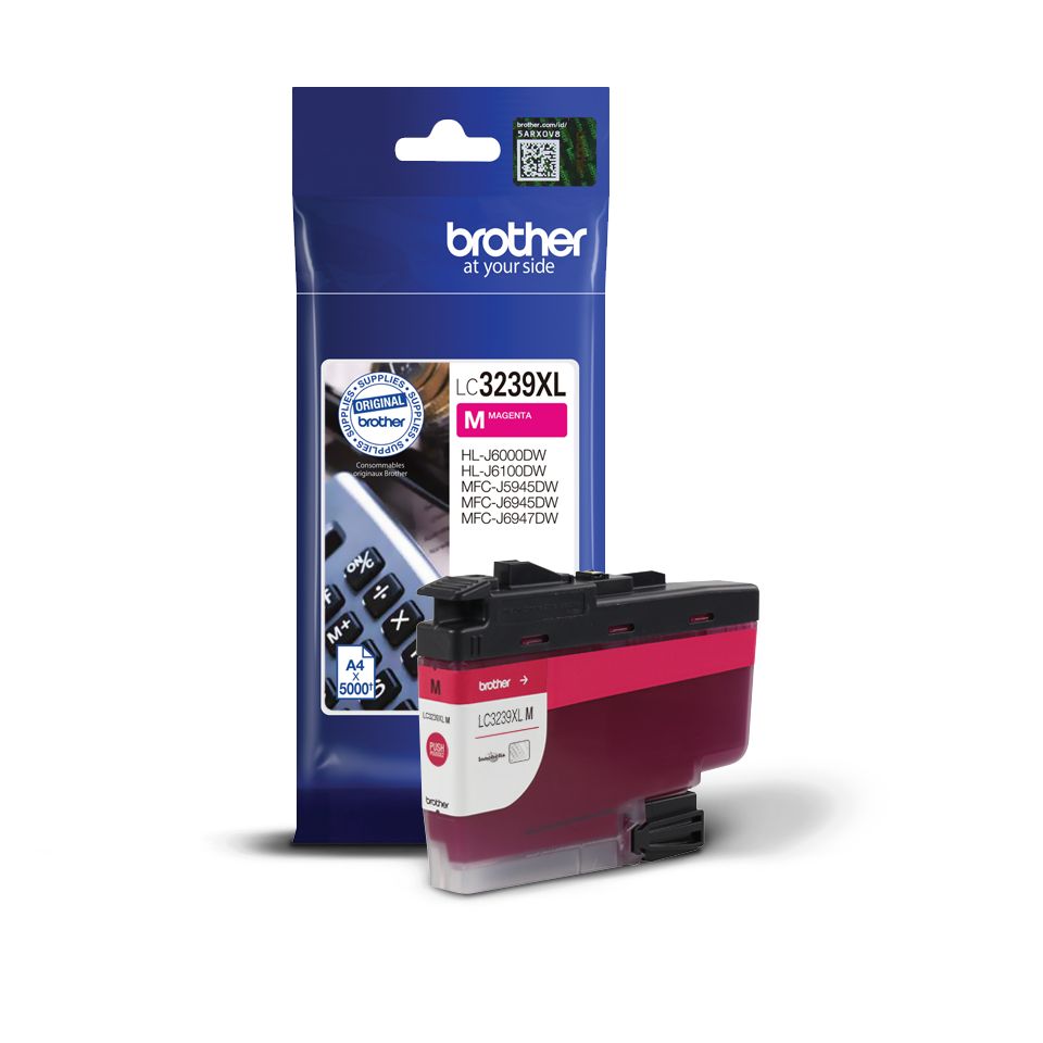 Tusz Brother LC3239XLM  Magenta  5000 str.