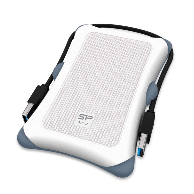 HDD  USB 3.0  1TB Silicon Power Armor A30  Biały