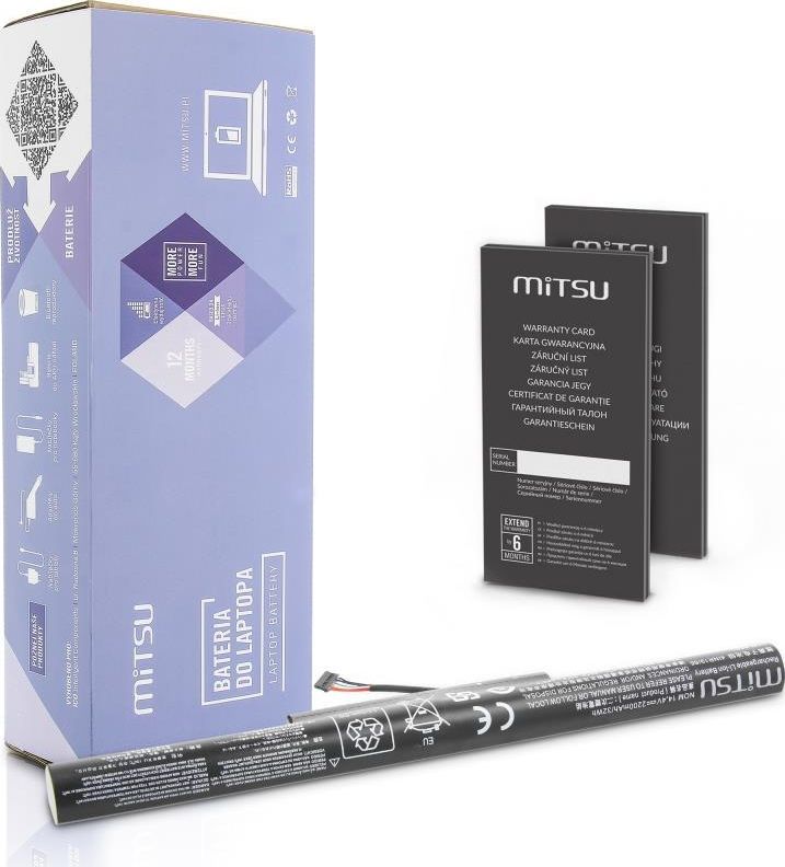 Bateria do laptopa Lenovo IdeaPad Z41; Z51; 310; 500; 510S  14.4 V  2200 mAh