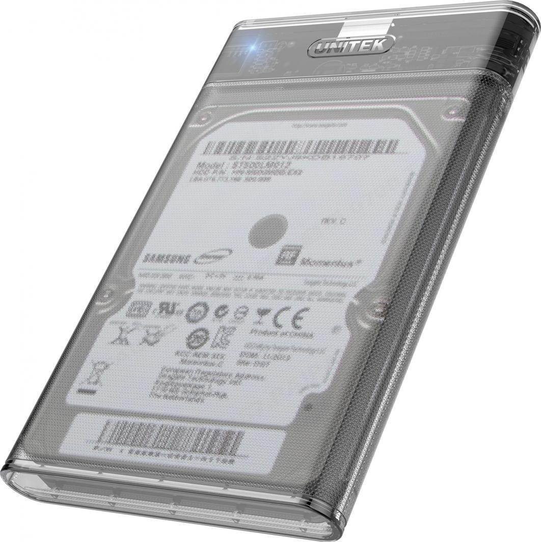 Obudowa  do HDD/SSD 2.5"  USB 3.1  Unitek SATA 6G UASP