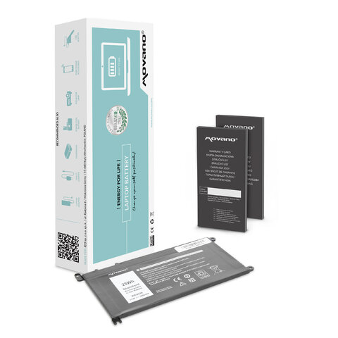 Bateria do laptopa Dell Inspiron 13; 15; 17; Latitude 3480; 3490; 3580; 3590; Vostro 5568; 5481; 5581  11.4 V  2200mAh