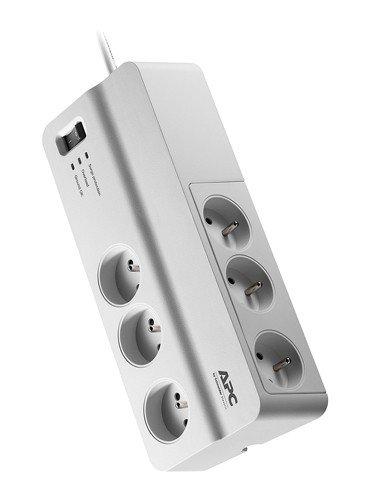 Listwa zasilająca APC Essential SurgeArrest  6 gniazd  1.8m  Biała