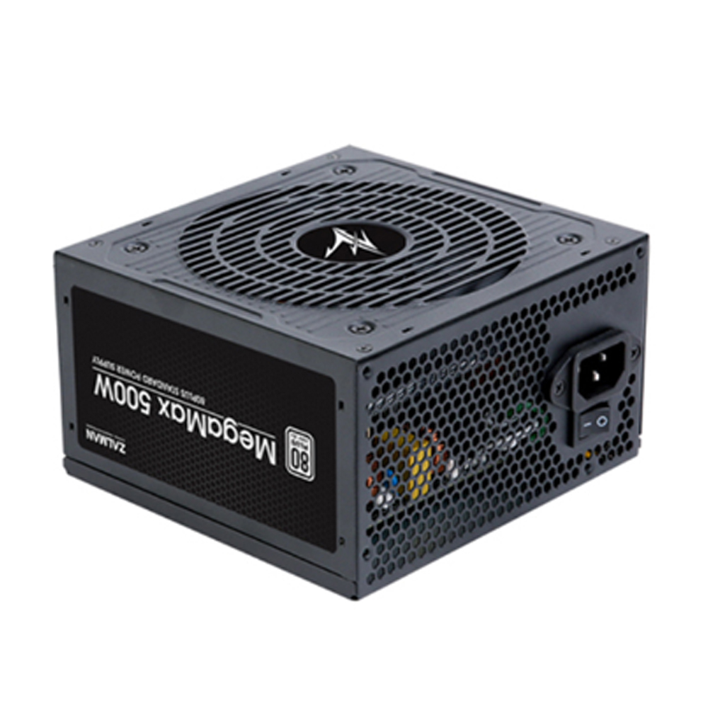 Zasilacz ATX   500W  Zalman MegaMax ZM500-TXII  80 Plus