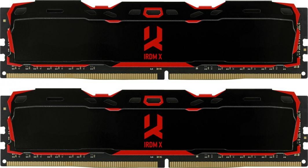 DIMM PC-3200 DDR4   16GB      GoodRam IRDM X  Czarny  **2 x 8GB**