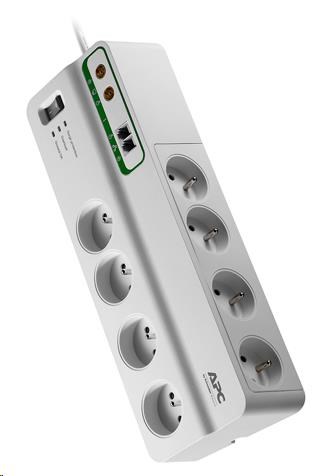 Listwa zasilająca APC Performance SurgeArrest  8 gniazd  2.7m  Biała