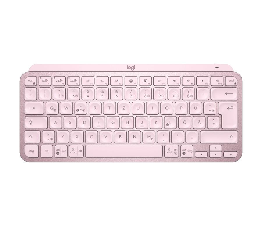 Klawiatura bezprzewodowa Logitech MX Keys Mini  Różowa
