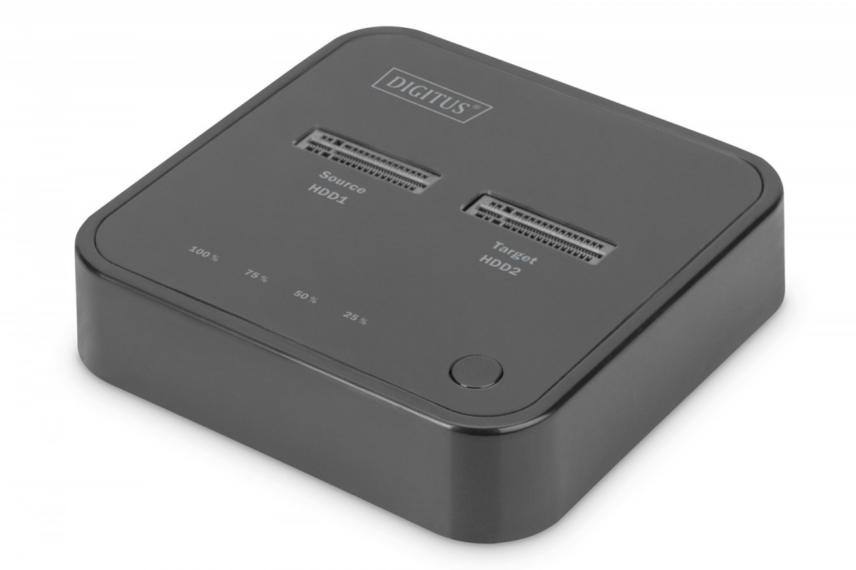 Stacja dokująca dla dysków 2 x SSD M.2 NVMe  USB-C  Digitus