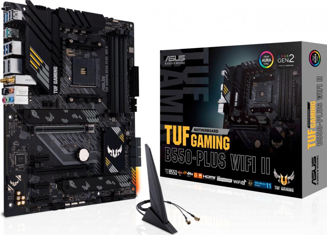 Płyta Socket AM4  Asus TUF GAMING B550-PLUS WIFI II