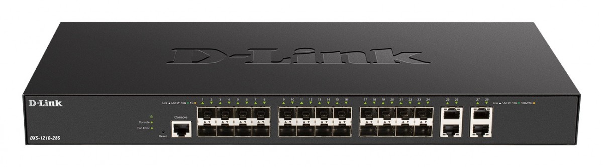 Switch D-Link DXS-1210-28S  Smart 24xSFP+ 4x10GE