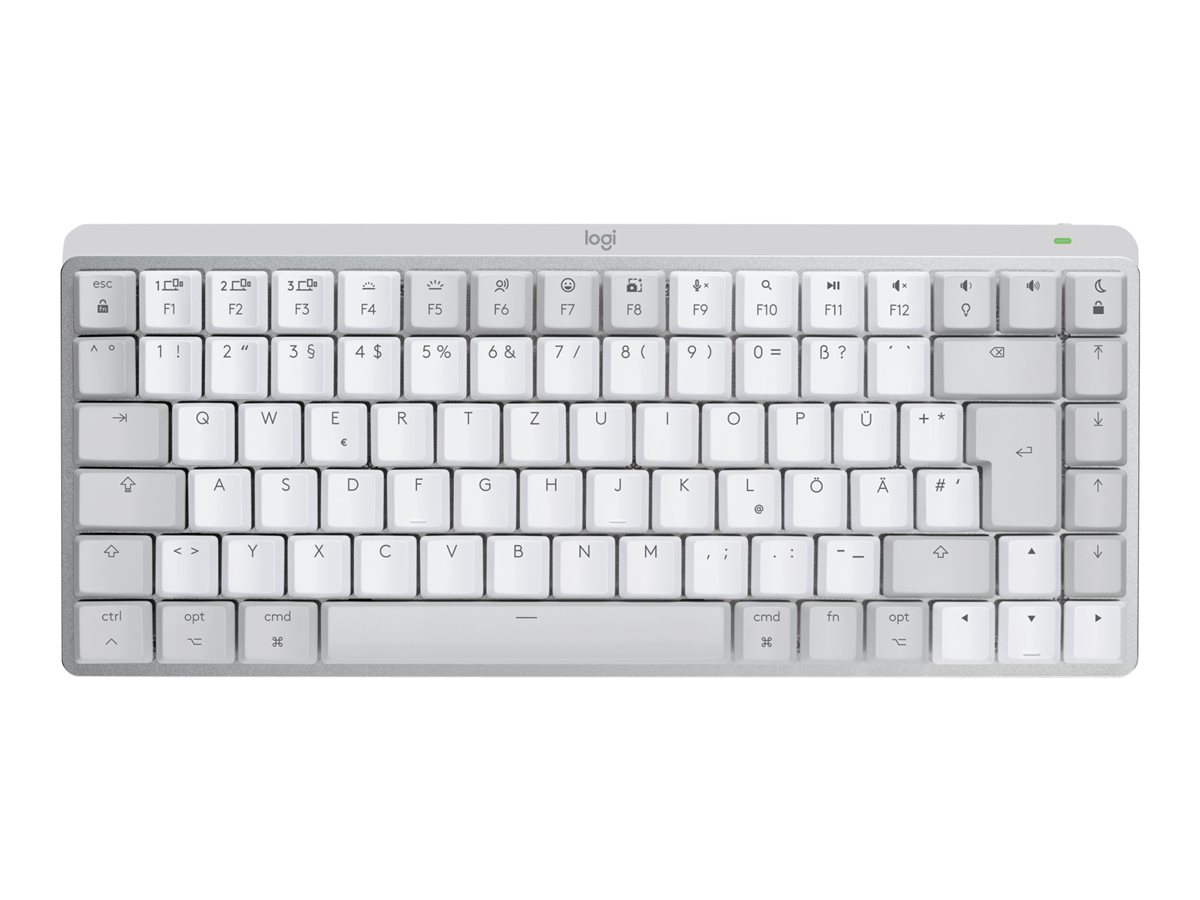 Klawiatura bezprzewodowa Logitech MX Mechanical Mini for Mac  Jasnoszary