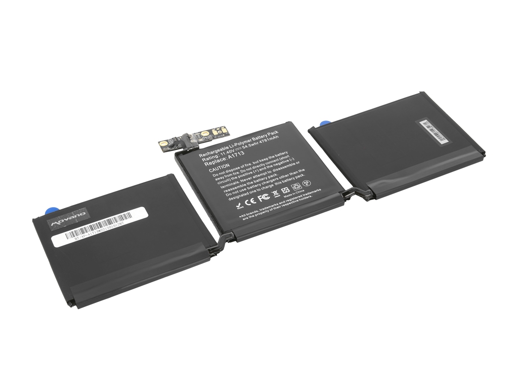 Bateria do laptopa Apple MacBook Pro 13" - A1708 (A1713)  11.4 V  4781 mAh
