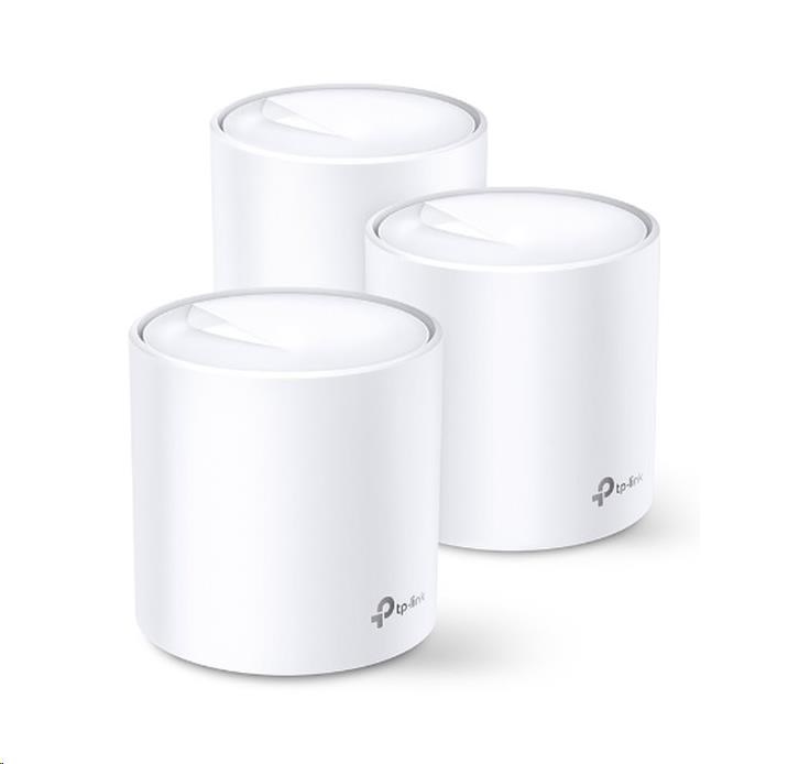 Domowy system Wi-Fi 6 Mesh AX1800  TP-Link Deco X20 3-Pack