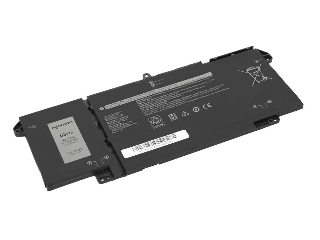 Bateria do laptopa Dell Latitude 5320, 7320, 7520  15.2 V  4144 mAh
