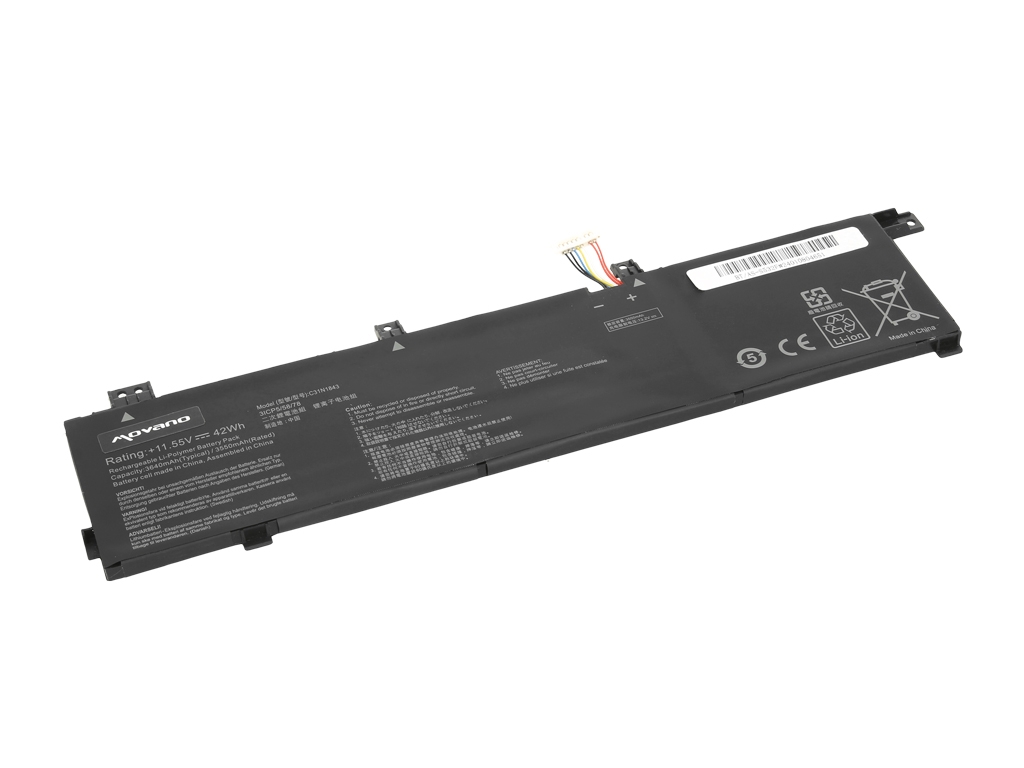 Bateria do laptopa Asus Vivobook S14 S432F, S15 S532F  11.55V  3636mAh