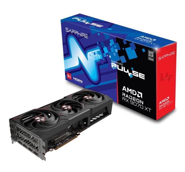 Radeon RX 9070 XT  16GB  Sapphire  Pulse