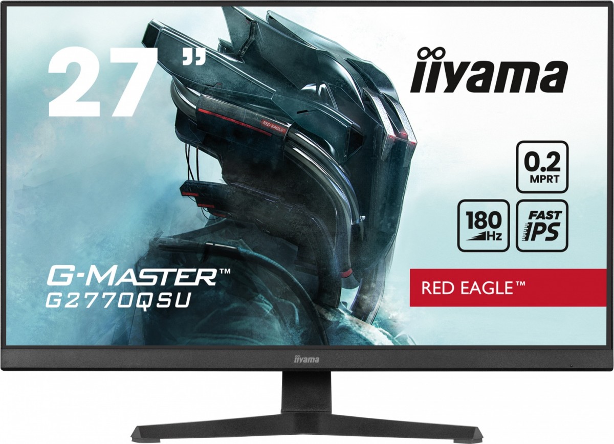 Monitor 27" iiyama G-MASTER gaming series G2770QSU-B6  Red Eagle