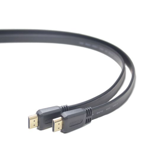 Kabel HDMI męski na HDMI męski  v.2.0   1.0 m  Gembird  Płaski