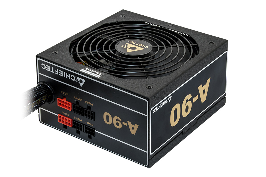 Zasilacz ATX   550W  Chieftec A-90  Modularny  80 Plus Gold