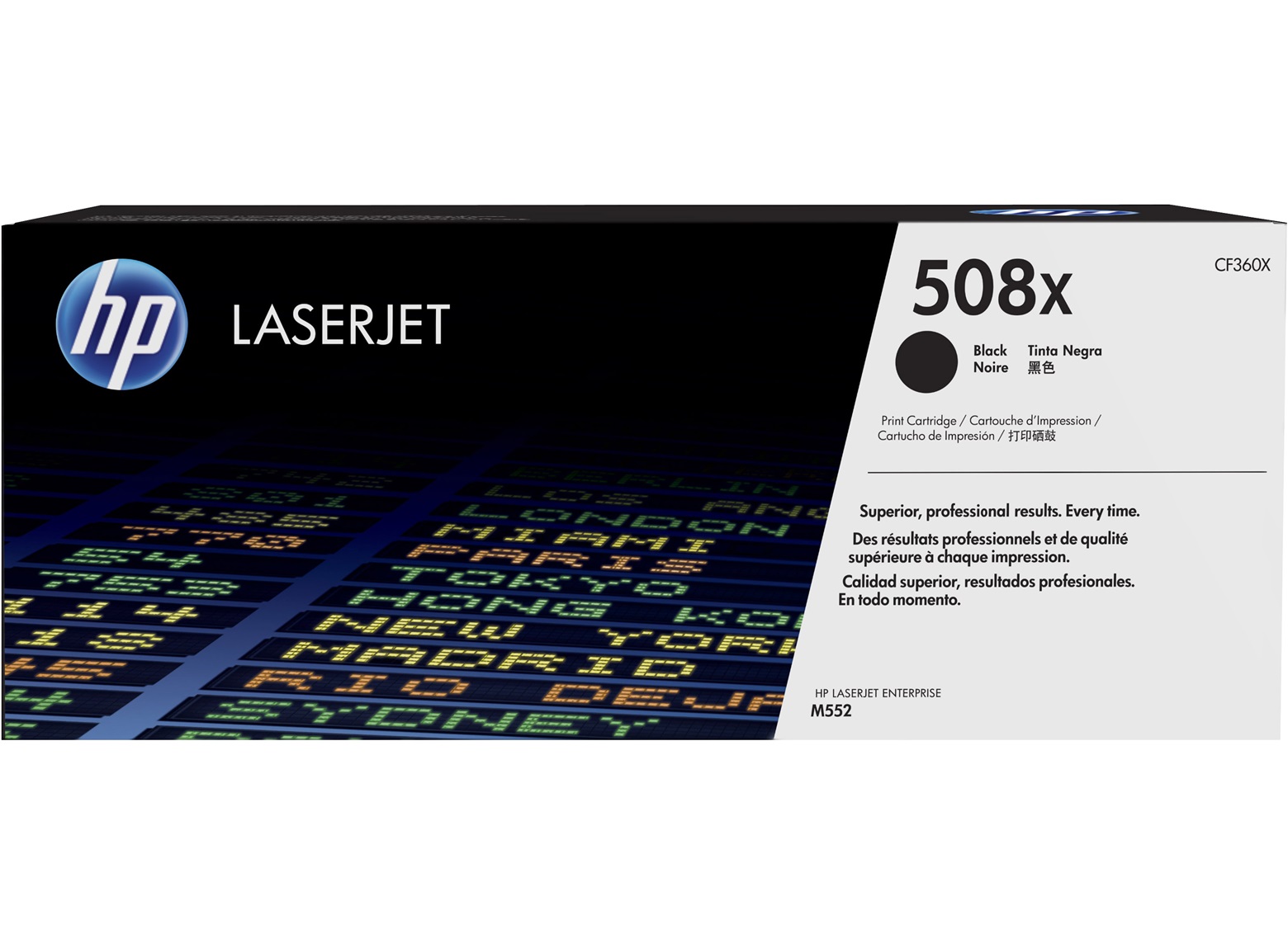 Toner HP 508X  CF360X  Black  12500 str.