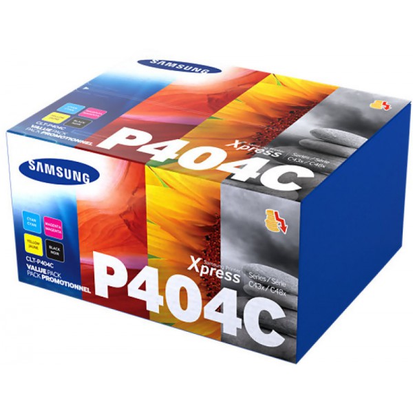 Tonery Samsung  CLT-P404C 4-Pack  Cyan, Magenta, Yellow, Black  1000 str.
