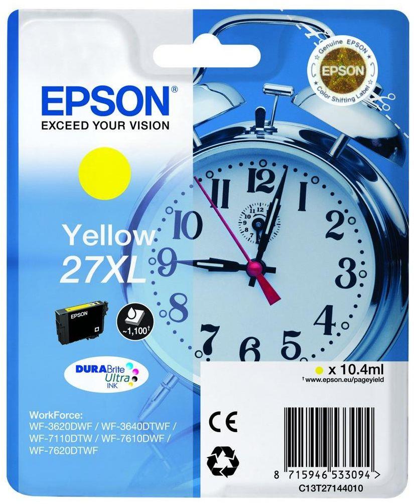 Tusz Epson  T2714 XL  Yellow  1100 str.