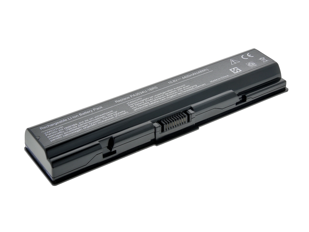 Bateria do laptopa Toshiba Satellite A200, A300  10.8 V  4400mAh