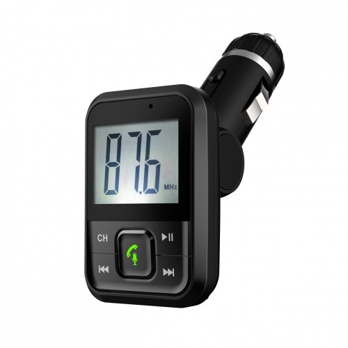 Transmiter FM Bluetooth z funkcją USB, microSD, MP3  LCD FM-08BT ART
