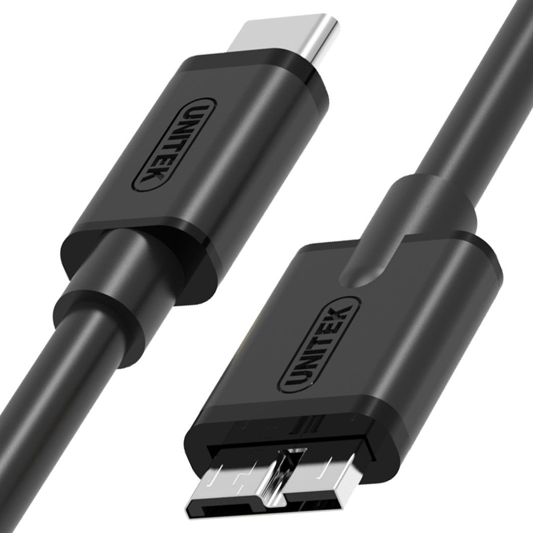 Kabel USB Type-C męski na microUSB 3.0 męski  1.0 m  Unitek