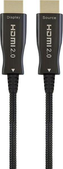 Kabel HDMI męski na HDMI męski  v.2.0  30.0 m  Gembird Premium Aktywny