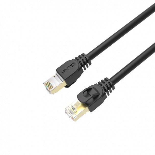 Kabel RJ45/RJ45 20 m    Patchcord  Kategoria 7  SSTP Czarny  Unitek