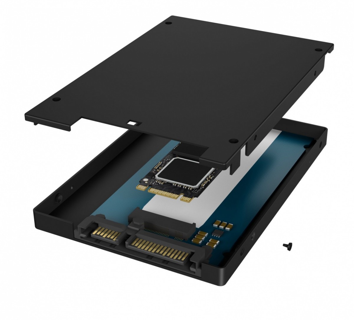 Konwerter m.2 SATA - 2.5 SATA  IcyBox