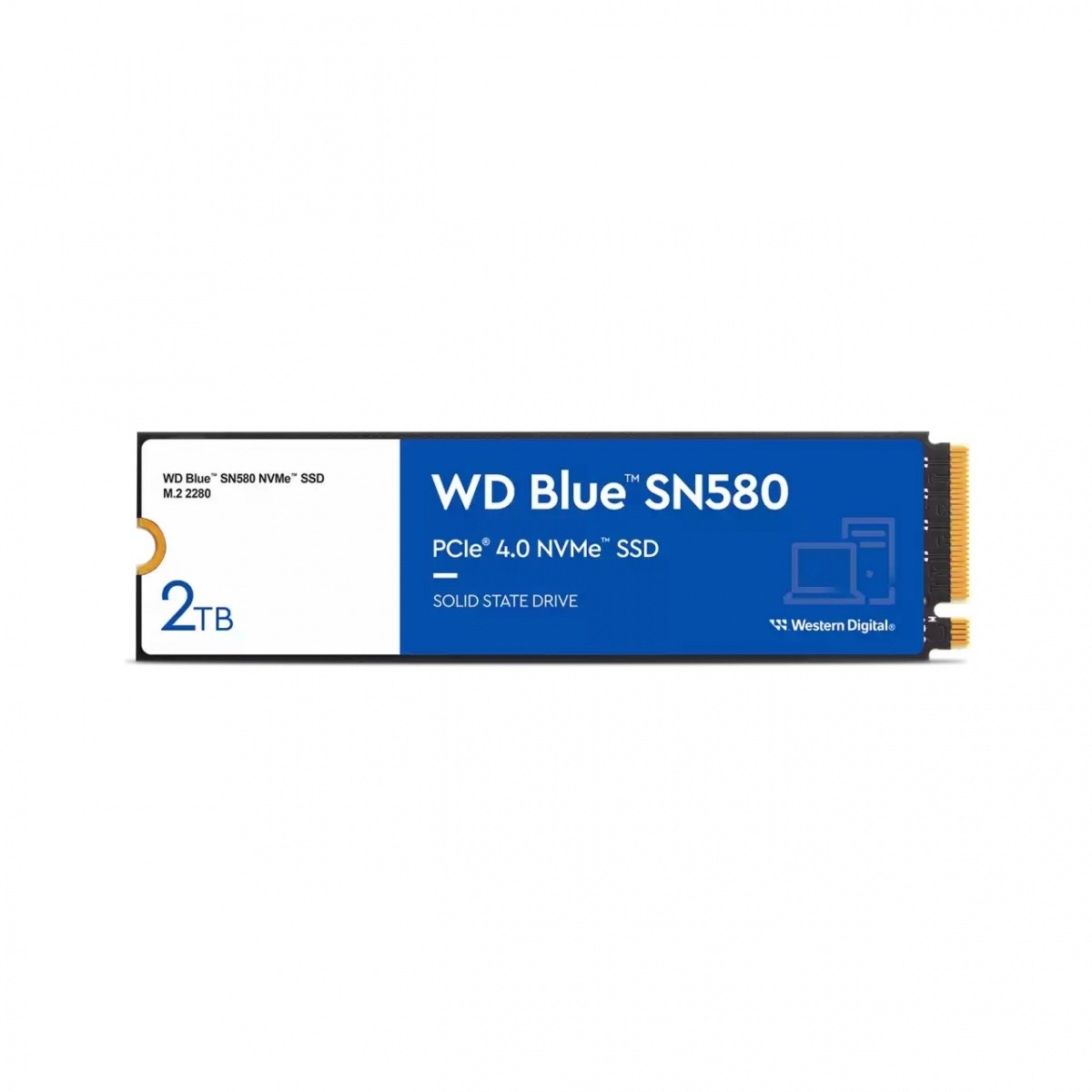 SSD M.2 NVMe PCIe Gen.4  2TB  WD Blue SN580