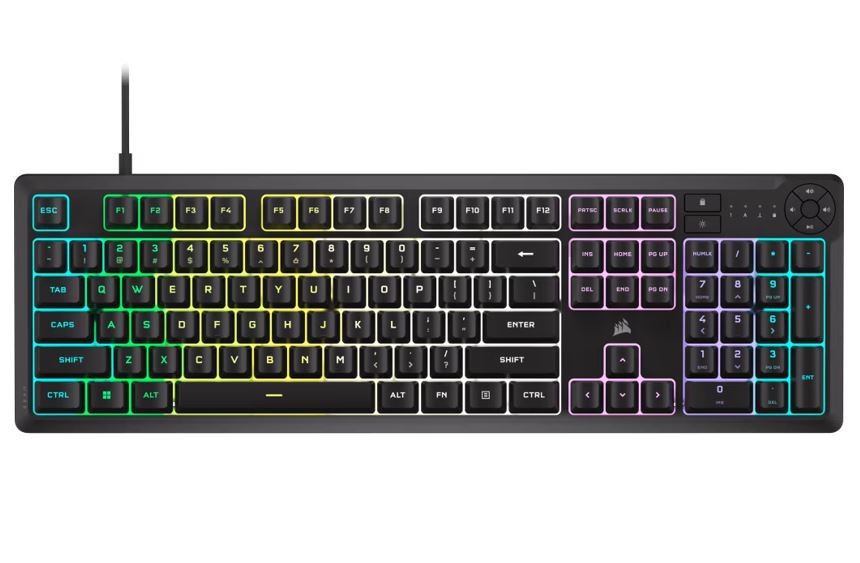 Klawiatura Corsair Gaming K55 Core RGB Black
