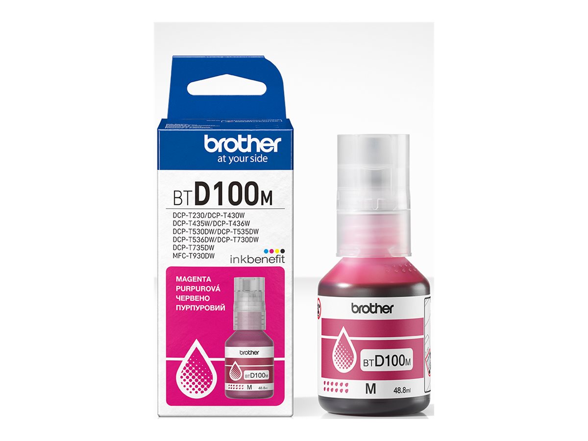 Tusz Brother BTD100M  Magenta  5000 str.